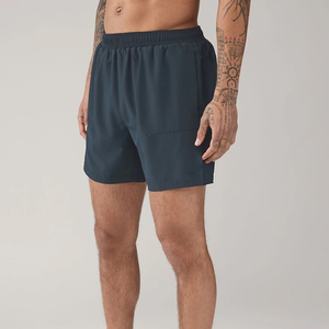 Different Color Customizedable Men Gym Shorts <b>Elastic</b> Waist Light Weight Cheap Price Gym Shorts For Men - Product Image 3