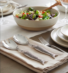 Ensemble cuillère et fourchette Acme Metal Fish Design, finition miroir haute brillance, résistant à la rouille, pour mariage, dîner et restaurant - Product Image 4