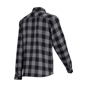 Camisas de Franela Casuales para Hombre, Estilo Motociclista, Cuello Camisero, Manga Larga, Corte Entallado, Transpirables, Antiarrugas, de Secado Rápido, Teñidas con Hilo - Product Image 6