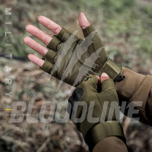 BLOODLINE Motorcycle <b>Gloves</b> <b>Touchscreen</b> Wrist Length Sporty Style Cycling <b>Gloves</b> Polyester - Product Image 2