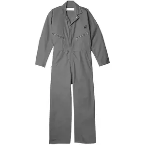 עבודה חליפת סרבל ארוך שרוול אלסטי מותן גבוהה באיכות ישיר מפעל מכירה זול מחיר OEM שירותים