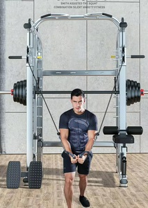 Équipement de musculation professionnel pour salle de sport, rack de musculation multifonctionnel, machine Smith, entraînement à domicile - Product Image 3
