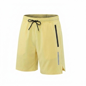 Shorts d'entraînement tissés pour hommes à séchage rapide, personnalisables avec logo, pour la gym et le fitness - Product Image 5
