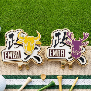 Clips Magnéticos para Gorra con Logotipo Metálico Personalizado al por Mayor, de Aleación de Zinc, Negros, para Marcar Pelotas de Golf, Marca Marktex - Product Image 3