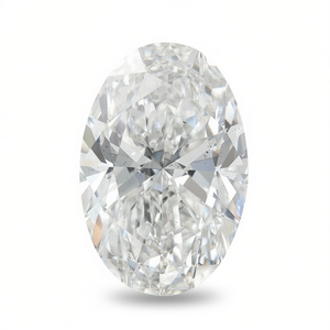 Diamant non monté certifié IGI 5.09 ovale SI1, diamant cultivé neuf - Product Image 2