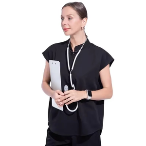 Professional Healthcare Uniform Set Custom Logo Medical Scrubs Workwear Clinical Apparel - Product Image 5