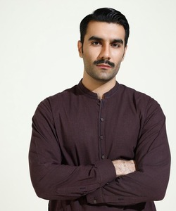 Shalwar Kameez Moderno para Hombre, Tela de Mezcla de Algodón Premium, Prenda Tradicional, Ajuste Cómodo para Reuniones Familiares - Product Image 3