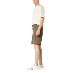 Shorts cargo pour homme à taille haute élastique, multi-poches, respirants, écologiques, anti-UV, en toile, grande taille, séchage rapide - Product Image 1