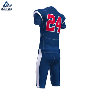 Uniforme Deportivo Personalizable con Sublimación, Tela de Alto Rendimiento que Absorbe la Humedad, Precio al por Mayor, Uniforme Americano para Adultos - Product Image 4