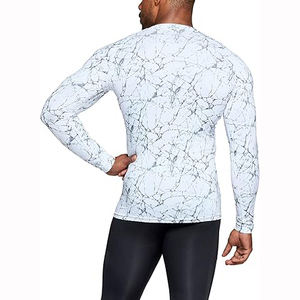 Camiseta Deportiva de Compresión Unisex 2025, Transpirable, con Estampado por Transferencia de Calor, de Spandex/Poliéster, de Secado Rápido, Manga Larga, para Deportes - Product Image 3