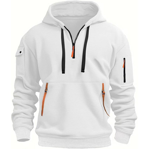 Thermal Sports Hoodie Men <b>Fleece</b> Lined Winter Warm Athletic Pullover Hooded Sweatshirt Gym Training <b>Running</b> - Product Image 1