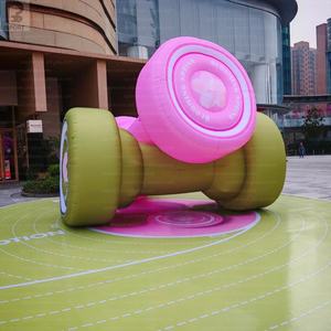 Haltère gonflable de qualité commerciale avec logo personnalisé, équipement de fitness gonflable pour campagne saisonnière/<span class=keywords><strong>Expo</strong></span> Santé - Product Image 5