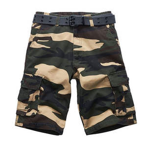 DISCOVER-IMPEX 2026 Shorts cargo camouflage pour hommes, vente en gros, multi-poches, tactiques, décontractés, en coton, pour l'extérieur - Product Image 6