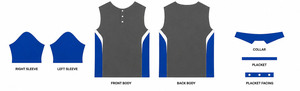 Polo à manches courtes pour homme, color block, séchage rapide, performance athlétique, idéal pour le golf, avec empiècements latéraux contrastés et passepoil. - Product Image 4