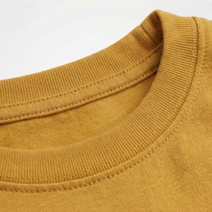 เสื้อยืดผู้หญิงคอกลมแขนสั้นคุณภาพดีรุ่นใหม่ล่าสุด รับสกรีนโลโก้ สีสันตามสั่ง ดีไซน์เสื้อผ้าแฟชั่นคุณภาพ - Product Image 4