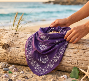 Wholesale Hand Block Print Bandana Head <b>Scarf</b> Floral Hair Wrap Boho Hair 100% Cotton Headband Vintage Style Hair <b>Scarf</b> Handmade - Product Image 5