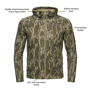 Hot Sale Winter Windproof Waterproof Camouflage Soft <b>Shell</b> Unisex Outdoor Hiking Hunting Jacket - Product Image 1
