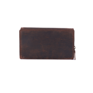 Portefeuille de luxe en cuir fait main pour femme, pochette fine en cuir véritable souple, disponible en gros - Product Image 5