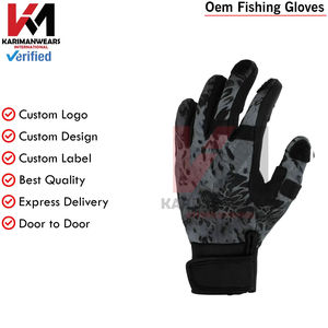 Guantes de Pesca OEM con Correa Ajustable para Pescadores, Guantes de Pesca sin Dedos OEM al por Mayor para Deportes al Aire Libre de Verano - Product Image 5