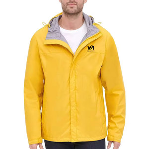 Vêtements d'extérieur imperméables pour hommes, vestes coupe-vent légères, couleur unie, écologiques, veste d'hiver pour hommes fabriquée au Pakistan - Product Image 3