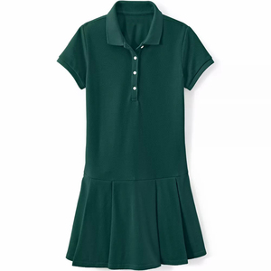 ชุดนักเรียนหญิง เสื้อโปโล ผ้าเจอร์ซีย์ แขนสั้น ชุดนักเรียน - Product Image 3