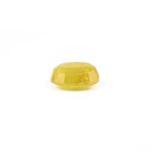 Loose 3.35 Carat Oval Cut Yellow Sapphire Gemstone for Fine Jewelry 6mm Height - Product Image 3