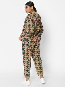 Fabricants de vêtements, survêtement en polaire polyester personnalisé pour femmes, ensemble 2 pièces, sweat à capuche zippé et pantalon de jogging, tenues de jogging - Product Image 4