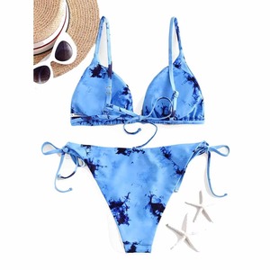 Ensembles de bikinis de plage pour femmes, unis et entièrement personnalisables, respirants, extensibles dans les 4 sens, qualité supérieure, produit très demandé - Product Image 2