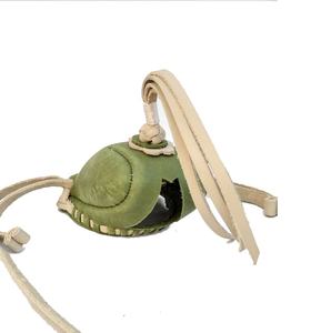 Capucha de cetrería personalizada para cabeza de águila con logotipos propios - Product Image 1