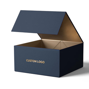 <b>Magnetic</b> Foldable Box Custom Logo Solid Rigid Cardboard MagnetFoldable Packaging Paper <b>Gift</b> <b>Boxes</b> - Product Image 5