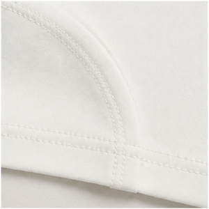 Camiseta Blanca de Manga Corta y un Hombro Descubierto para Mujer, Corte Ajustado, WTS-0151 - Product Image 6