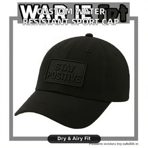 Gorra de Béisbol de 5 Paneles de Poliéster con Letra Bordada Personalizada, Transpirable, Resistente al Agua, de Dos Tonos, con Cierre a Presión, Estilo Deportivo, de Seda - Product Image 2