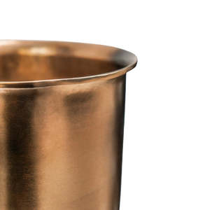 Best Pure Copper <b>Planters</b> With Bronze <b>Planter</b> Rounded Shape <b>Planters</b> pots with Shinny Antique Finishing At wholesale Price - Product Image 2