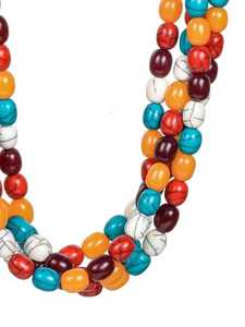 Collar de Cuentas de Resina de Lujo, Personalizado y Altamente Pulido, para Mujer, Hecho a Mano en India, Hermoso Accesorio de Moda, Artesanía en Resina - Product Image 3