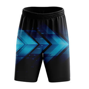 Shorts en mesh pour hommes avec logo personnalisé, respirants, séchage rapide, haute qualité, vente en gros d'usine, shorts de sport pour hommes, shorts de basket-ball en mesh - Product Image 1