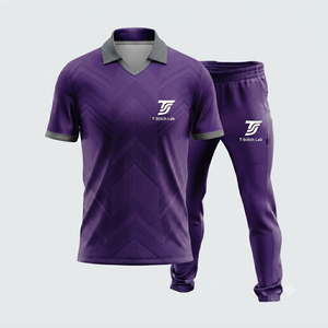 Vêtements de sport, uniforme de cricket en gros, impression de logo personnalisée 2025, nouveau design d'uniforme de cricket en couleurs personnalisées - Product Image 2