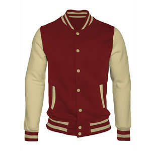 Chaqueta Varsity de Alto Rendimiento para Hombre, Logotipo Personalizado, 100% Lana, Transpirable, Resistente al Viento, Manga Larga, Color Personalizado, Ropa de Invierno - Product Image 1