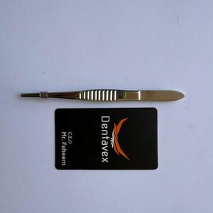 Vente directe usine – Équipements professionnels fabriqués sur mesure – Nouvelle conception de forceps à tissus DeBakey 1,5 mm 8 mm par Dentavex - Product Image 3