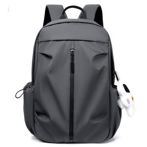 Stylish Large Capacity Student <b>School</b> <b>Backpack</b> <b>Waterproof</b> College Bookbag with Creative Astronaut Pendant Accessory - Product Image 6