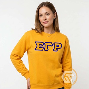 Vêtements grecs personnalisés pour femmes, de haute qualité, en molleton de coton uni, brodés, écologiques, pour l'hiver, de la sororité Sigma Gamma Rho - Product Image 5