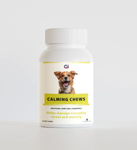 Suplemento Masticable Avanzado para Perros y Gatos OEM ODM, Aceite de Semillas de Cáñamo Certificado, Calmante, Alivio para la Ansiedad por Separación y Viajes, Cuidado de Mascotas - Product Image 3