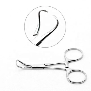 Pinces à serviettes en acier inoxydable de haute qualité Pinces hémostatiques manuelles - Product Image 4