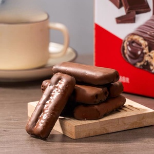 Barra Energética de Chocolate con Mantequilla de Maní, 360g, Barra de Chocolate de Doble Núcleo, Snacks Populares - Product Image 3