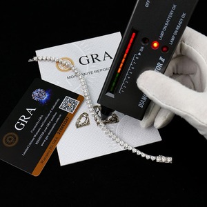 Sparkling Tennis Jewelry Fashion Gift <b>925</b> <b>Sterling</b> <b>Silver</b> Tennis <b>Bracelet</b> Elegant Luxury Diamond Style <b>Bracelet</b> for Unisex - Product Image 3
