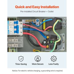 Panel Eléctrico Chnt RV de 20-50 Amperios, Tomacorriente Temporal para Sistemas RV - Product Image 6