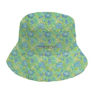 Vente d'usine – Nouveaux chapeaux bob matelassés personnalisés à imprimé intégral, avec logo sur mesure, pour hommes et femmes, haute qualité - Product Image 6