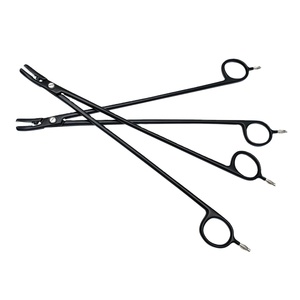 Non-Stick Bipolar Artery Sealer 305mm Short Curved Silver Tips Black Insulated Reusable sealer Tools Manual CE Certified Class I - Product Image 1