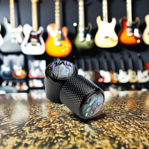 A40BB Electric Guitar with Black Knobs Real Abalone Shell Tops Made in Korea <b>Stringed</b> <b>Instruments</b> Parts & Accessories cop - Product Image 1