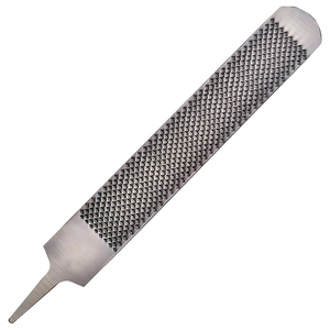 Raspador de Pezuñas de Acero Inoxidable de 18 Pulgadas, Herramienta de Herrador para Recortar y Limar Pezuñas de Caballos, Reutilizable, para el Cuidado Equino - Product Image 1