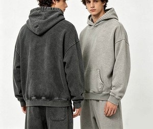 OEM oversized hoodie heavyweight sweatshirt fashion hoodie Factory Price Custom Packaging - Product Image 1